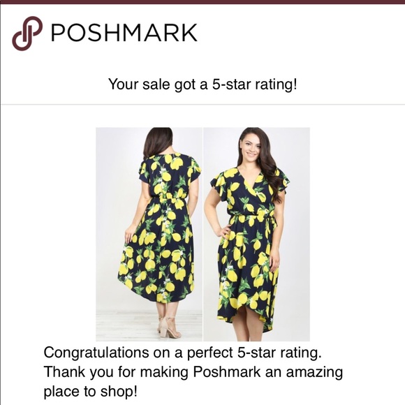 Lemon & Navy Dress - Picture 7 of 13